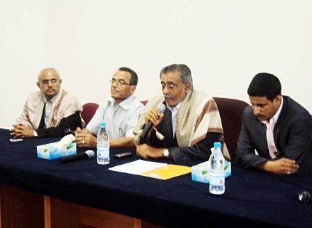 الشدادي يلقي كلمة في الحفل أمس